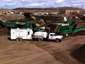 Travaux d’entretien et de réparation au chantier de Savaria à Charny.